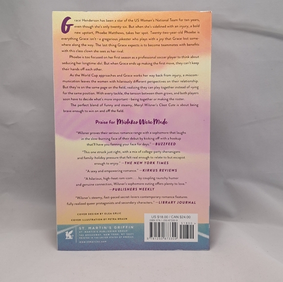 Cleat Cute by Meryl Wilsner - 326 pages- Romance - Picture 3 of 3